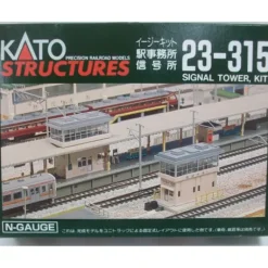 Kato 23-315 N Scale Office/Signal Tower Kit - Model Train Junction: Quality Parts and Art Supplies