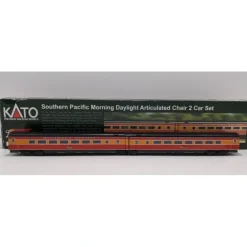Kato 106-6305 N Southern Pacific 'Morning Daylight' Articulated Car Set #1 LN/Box - Model Train Junction: Quality Parts and Art Supplies