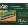 Kato 106-060 N Southern Pacific Morning Daylight 10-Car Set w/Display Unitrack - Model Train Junction: Quality Parts and Art Supplies