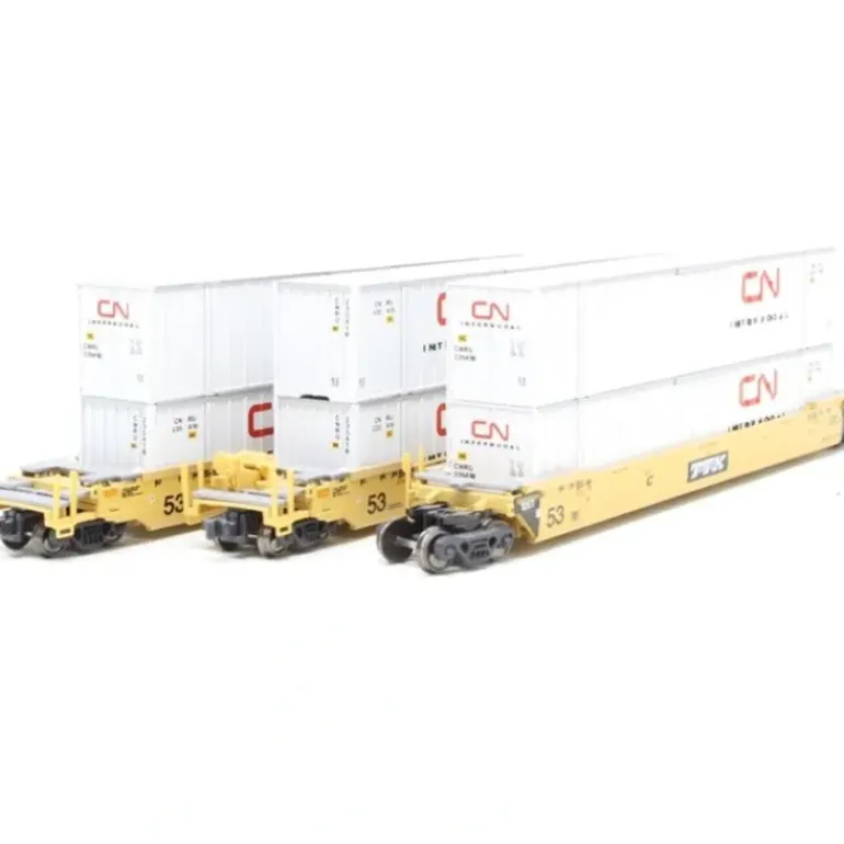 Kato 106-6121 TTX MAXI IV Wellcar #732582 - Model Train Junction: Quality Parts and Art Supplies