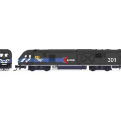 Kato, 176-6050-DCC, N, ALC-42 Charger, Amtrak, Day One Scheme 50th Anniversary, #300, DCC Installed - Model Train Junction: Quality Parts and Art Supplies