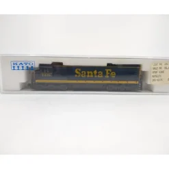 Kato 176-17E N Scale Atchison, Topeka, & Santa Fe U30C Diesel Engine #7519 LN/Box - Model Train Junction: Quality Parts and Art Supplies