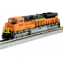 Kato, N Scale, 176-8525, EMD SD70ACe Nose Headlight Version, Burlington Northern Santa Fe, #8780, DCC Ready - Model Train Junction: Quality Parts and Art Supplies
