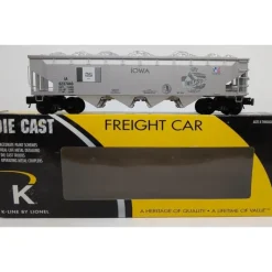 K-Line 6-21100 O Iowa State Quarter Hopper Bank LN/Box - Model Train Junction: Quality Parts and Art Supplies