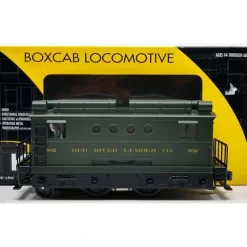 K-Line 6-21667 O Red River Lumber Boxcab Locomotive w/Horn #502 - Model Train Junction: Quality Parts and Art Supplies