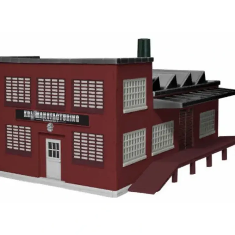 K-Line 6-21378 O Scale By Lionel Factory Snap Together Building Kit - Model Train Junction: Quality Parts and Art Supplies