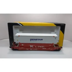 K-Line K7768 Gunderson Deep Well Flatcar LN/Box - Model Train Junction: Quality Parts and Art Supplies