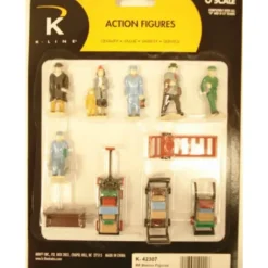 K-Line K42307 O And O-27 RR Station Figures & Accessories - Model Train Junction: Quality Parts and Art Supplies