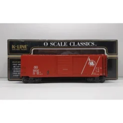 K-Line K761-1231 O Gauge Central Of New Jersey Classic Box Car #20757 LN/Box - Model Train Junction: Quality Parts and Art Supplies