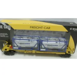 K-Line K771-2111 O Gauge Union Pacific Front Runner w/ ISO Tanks NIB - Model Train Junction: Quality Parts and Art Supplies