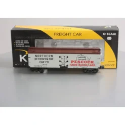 K-Line K742-8012 O Peacock Wood-Sided Reefer Car #2573 LN/Box - Model Train Junction: Quality Parts and Art Supplies