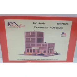 Korber 805 Cambridge Furniture HO Building Kit - Model Train Junction: Quality Parts and Art Supplies
