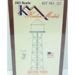 Korber 127 HO Scale Water Tank Building Kit - Model Train Junction: Quality Parts and Art Supplies