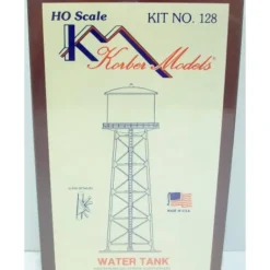 Korber 128 HO Scale Water Tower Building Kit - Model Train Junction: Quality Parts and Art Supplies