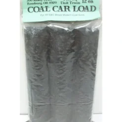 LBF 504 HO Scale Flat Coal Load For E & C and LBF Coal Cars (Pack of 12) - Model Train Junction: Quality Parts and Art Supplies