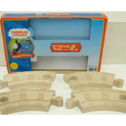 Learning Curve 99908 3-1/2 Inch Curved Track Sections - Model Train Junction: Quality Parts and Art Supplies