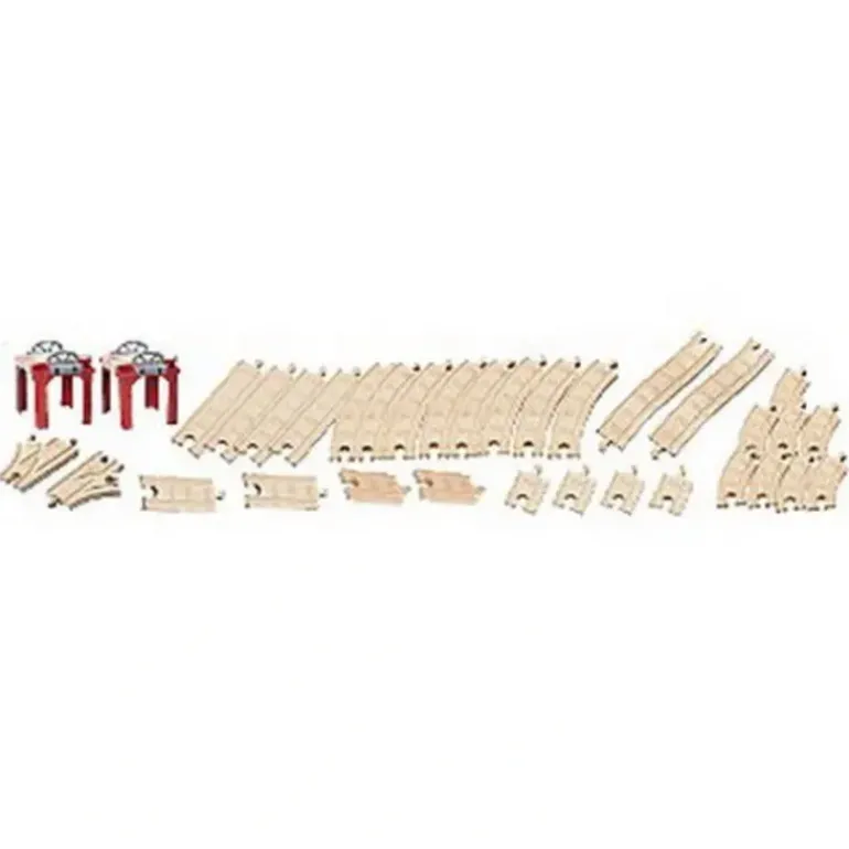 Learning Curve 99964 5-in-1 Track Layout Pack - Model Train Junction: Quality Parts and Art Supplies