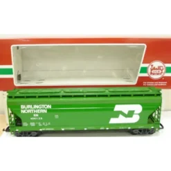 LGB 43820 Burlington Northern Covered Hopper Car w/Plastic Wheels - Model Train Junction: Quality Parts and Art Supplies