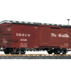 LGB 43673 D&RGW Wood Boxcar - Model Train Junction: Quality Parts and Art Supplies
