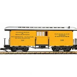 LGB 30843 D&S Baggage Car #128 - Model Train Junction: Quality Parts and Art Supplies