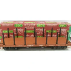 LGB 4060 Denver & Rio Grande Western Flatcar w/Stakes #4060 LN/Box - Model Train Junction: Quality Parts and Art Supplies