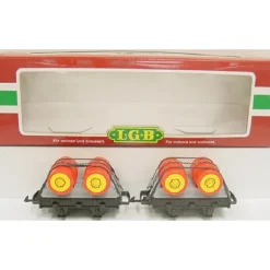 LGB 45170 FRR Double Drum Cars - Model Train Junction: Quality Parts and Art Supplies