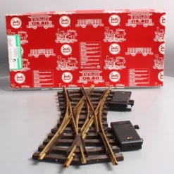 LGB 12260 G 22.5 Electric Double Slip Switch Turnout - Model Train Junction: Quality Parts and Art Supplies