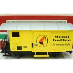 LGB 44280 G Gauge Meinl Kaffee Boxcar with Plastic Wheels - Model Train Junction: Quality Parts and Art Supplies