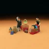 LGB 52290 G Handler Figures & Luggage Hand Painted - Model Train Junction: Quality Parts and Art Supplies