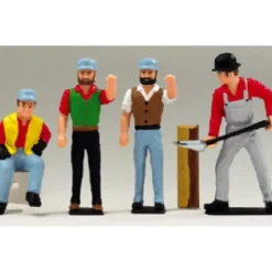 LGB 54410 G Scale American Locomotive Crew Workers - Model Train Junction: Quality Parts and Art Supplies