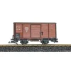 LGB 40353 G Scale Deutsche Reichsbahn Boxcar- Plastic Wheels - Model Train Junction: Quality Parts and Art Supplies
