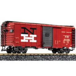 LGB 40917 G Scale New Haven Boxcar #36491 - Plastic Wheels - Model Train Junction: Quality Parts and Art Supplies