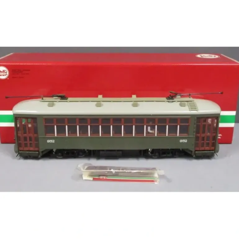 LGB 20380 G Scale Powered Streetcar with MTS - Model Train Junction: Quality Parts and Art Supplies