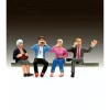 LGB 52445 G Seated Dining Car Figures (Set of 4) - Model Train Junction: Quality Parts and Art Supplies