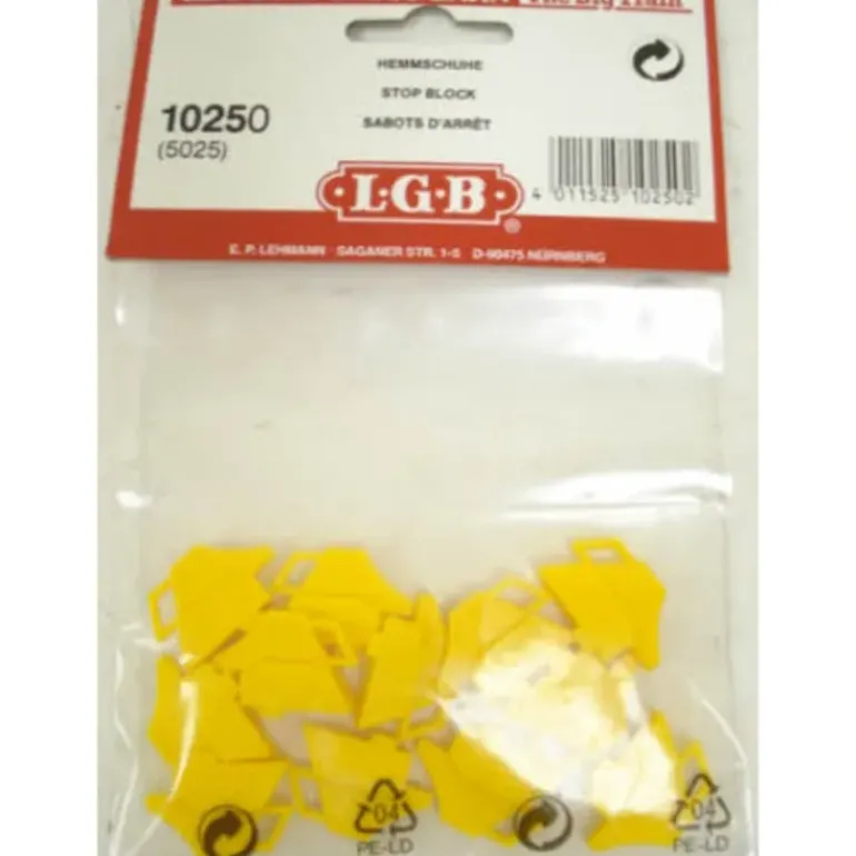 LGB 10250 G Track Wheel Stop Block (Pack of 12) - Model Train Junction: Quality Parts and Art Supplies