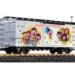 LGB 45672 Laughing Sound Boxcar - Model Train Junction: Quality Parts and Art Supplies