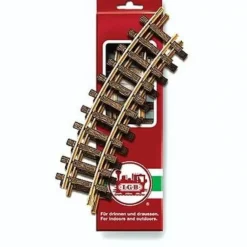 LGB 11002 R1 Curved Track 30 Deg (2) - Model Train Junction: Quality Parts and Art Supplies