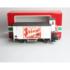 LGB 41263 Stiegl Beer Car (Metal Wheels) - Model Train Junction: Quality Parts and Art Supplies