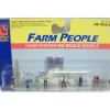 Life Like 1187 HO Farm People Hand Painted Figures (Set of 6) - Model Train Junction: Quality Parts and Art Supplies