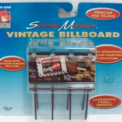 Life Like 1676 HO Fudgesicle Vintage Billboard - Model Train Junction: Quality Parts and Art Supplies