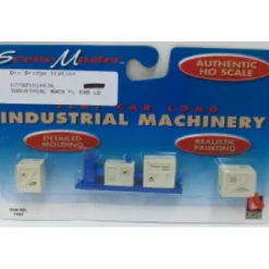 Life Like 1663 HO Industrial Machinery Flatcar Load - Model Train Junction: Quality Parts and Art Supplies