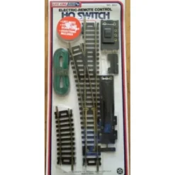 Life Like 8605 HO Left Hand Remote 2-Way Swich Turnout - Model Train Junction: Quality Parts and Art Supplies