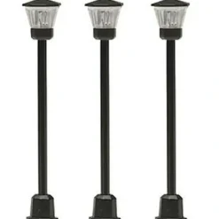 Life Like 1254 HO Light-Up Street lights (3) - Model Train Junction: Quality Parts and Art Supplies