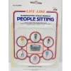 Life Like 1124 HO People Sitting W/Bench Figures (Set of 7) - Model Train Junction: Quality Parts and Art Supplies