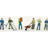 Life Like 1596 HO Railroad Workers Figures (Set of 6) - Model Train Junction: Quality Parts and Art Supplies
