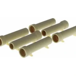 Life Like 433-1512 HO Scene Master Flatcar Concrete Pipe Load Fits Standard 40' - Model Train Junction: Quality Parts and Art Supplies