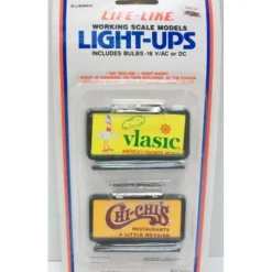 Life Like 1227 HO Vlasic, Chi-Chi's Light-up Billboards - Model Train Junction: Quality Parts and Art Supplies