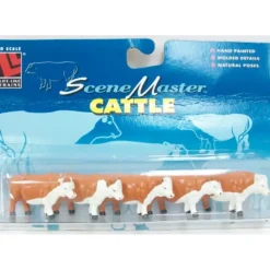 Life Like 1651 O Cattle Figures (Set of 5) - Model Train Junction: Quality Parts and Art Supplies