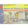 Life Like 1145 O Railroad Signals & Signs (Pack of 9) - Model Train Junction: Quality Parts and Art Supplies