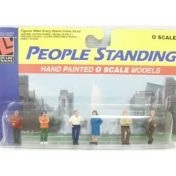 Life Like 1134 O Standing People Figures (Set of 6) - Model Train Junction: Quality Parts and Art Supplies